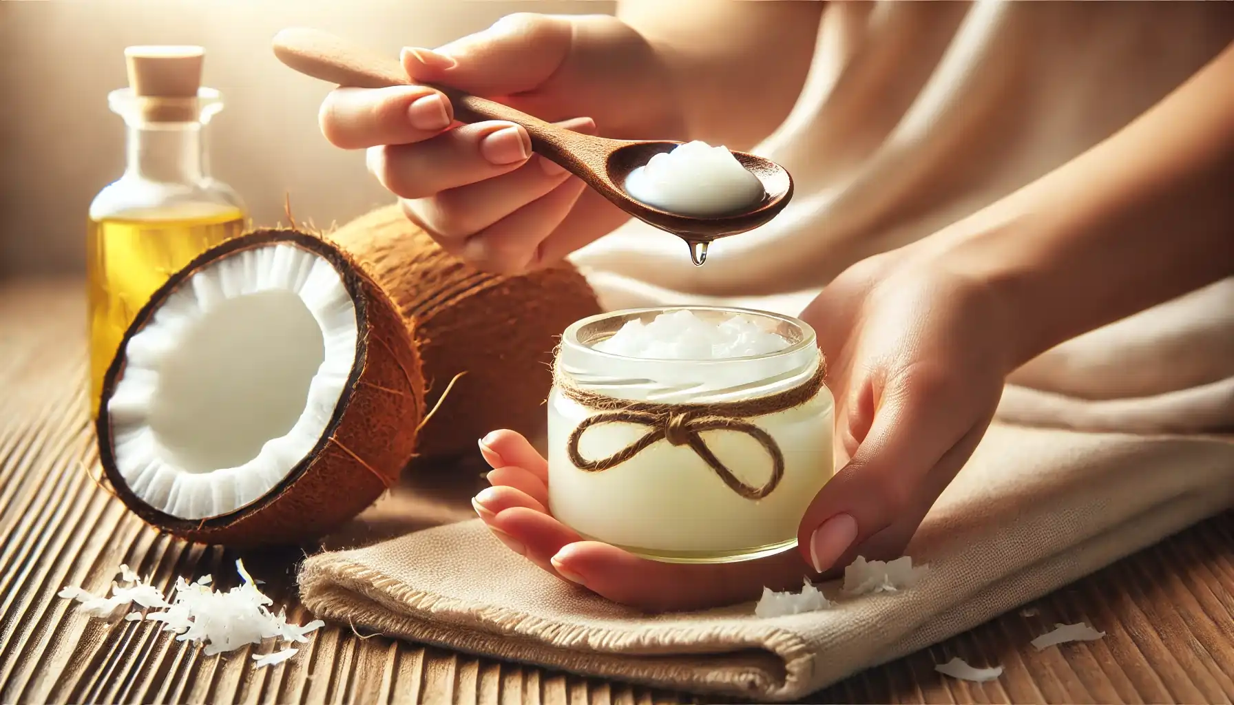 Coconut Oil for Skin Dryness