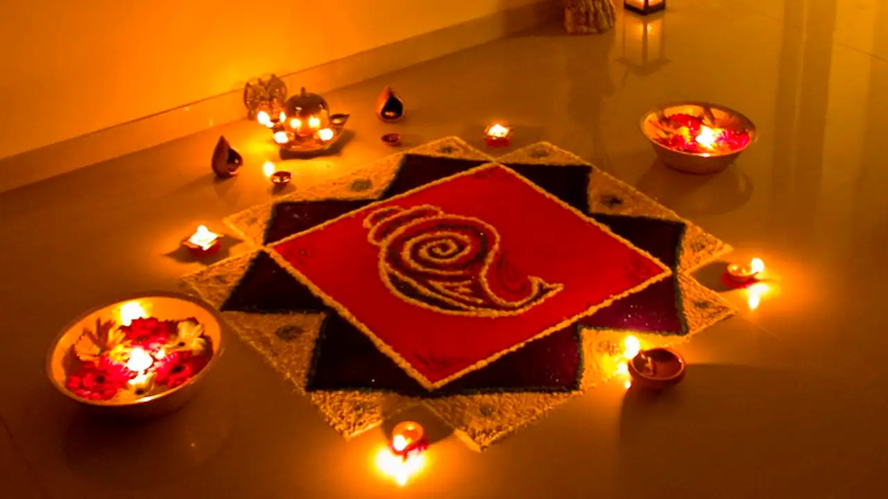 The Rangoli of Lights 1