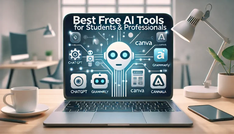 best free AI tools for students and professionals