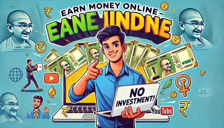 How to Earn Money Online in India Without Investment